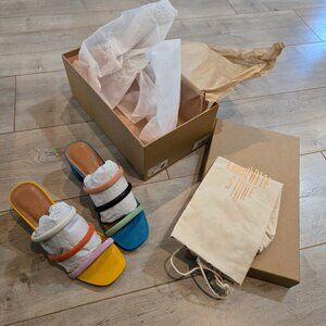 Charlotte Stone Belle Confetti Sandals